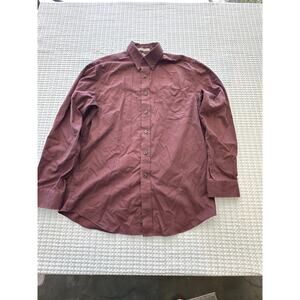 L.L. BEAN Men’s Wrinkle Resistant Button down shirt 100% Cotton